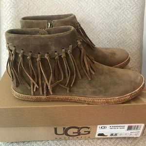 UGG Shenandoah fringe booties